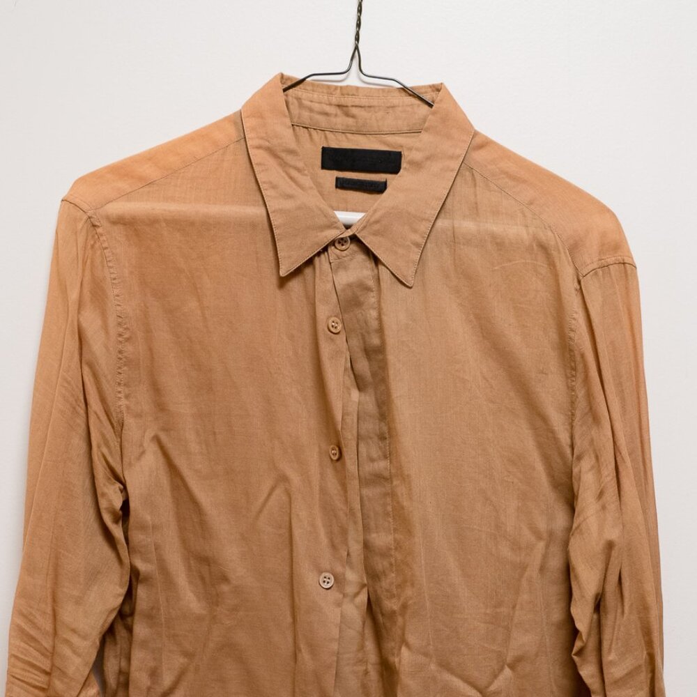 Alexander McQueen Men's Linen Button Down Size M